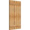 Ekena Millwork Joined Board-n-Batten Shutters, Rough Sawn Western Red Cedar, 26 7/8W x 46H, PR RBJ06S26X046RWR - alternate 2